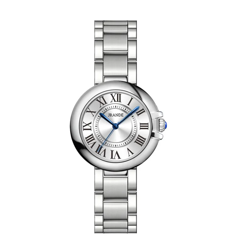 Vintage Classic Blue Balloon Ladies Watch Roman Scale Dial Automatic Waterproof Luxury Student Quartz Watch Fashion Trend