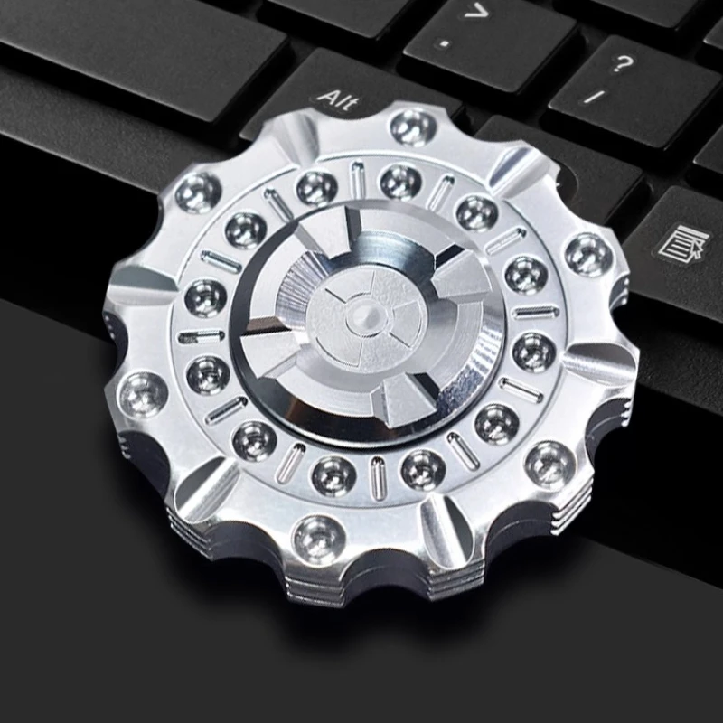 YHEDC Engrenagem Circular Mármores de Aço Inoxidável Fidget Giroscópio Descompressão Brinquedo de Mesa
