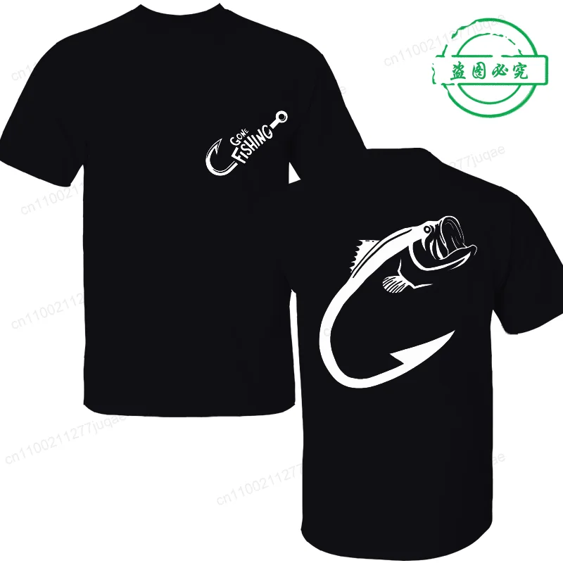 Summer Fashion T-shirt for Men Fish Fisherman Funny Fishing T Shirt Tops Fashion Brand Tee Shirt Fishinger Lover Casual T-Shirts