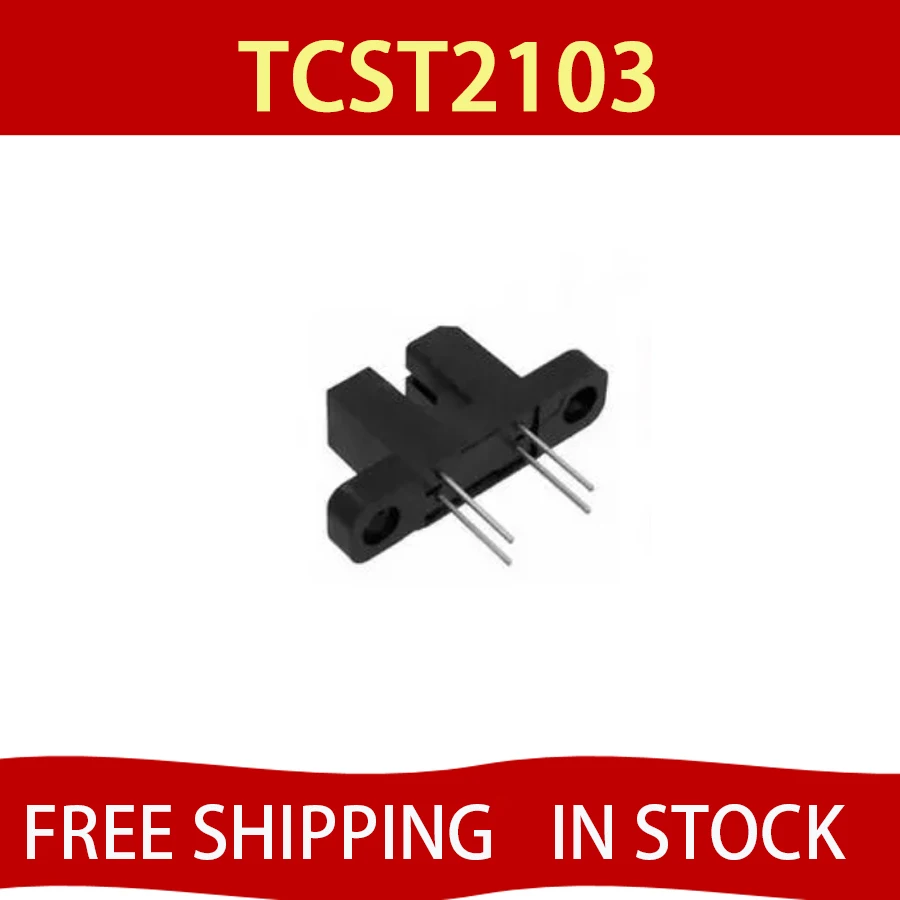 5PCS TCST2103 New optoelectronic switch photo interrupter FREE SHIPPING