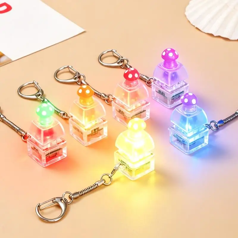 /Vly/Cartoon Animal Light Up Keychain Press Activated LED Adorable Design Ideal For Backpack Decor Kids Party Gifts Cute