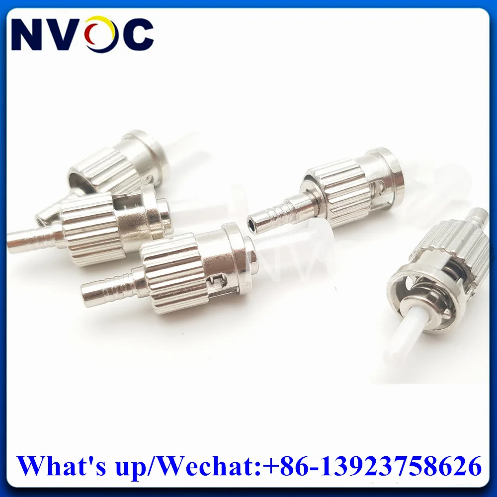 

100Pcs STAPC STUPC SM/MM/DX/3.0mm/Steel Single Mode Duplex Multimode 50/62.5/125 ST Ceramic Ferrule Fiber Optic Cable Connector