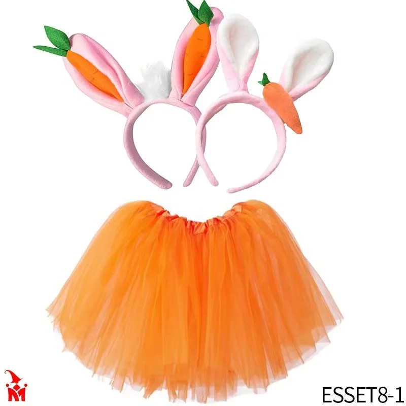 

PESENAR Rabbit Themed Costume and Outfit Set, Ideal for Rabbit Themed Party and Cosplay