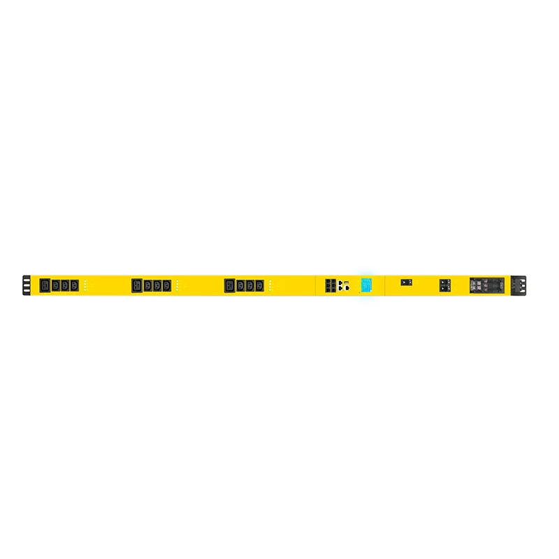 3 Phase PDU 12Port C13 C19 Socket Smart Network PDU  Monitor Each Ourtlet On-off with Remote IP Management