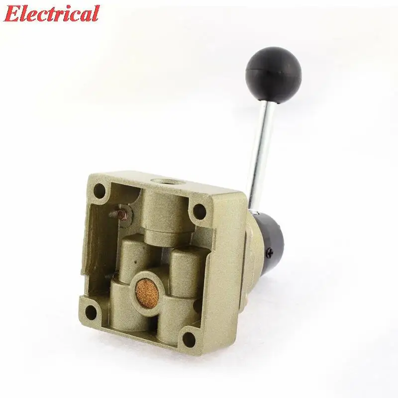1pc Pneumatic Air Flow Control Ball End Hand Lever Valve 1.0MPa 1/4 PT VH200-02