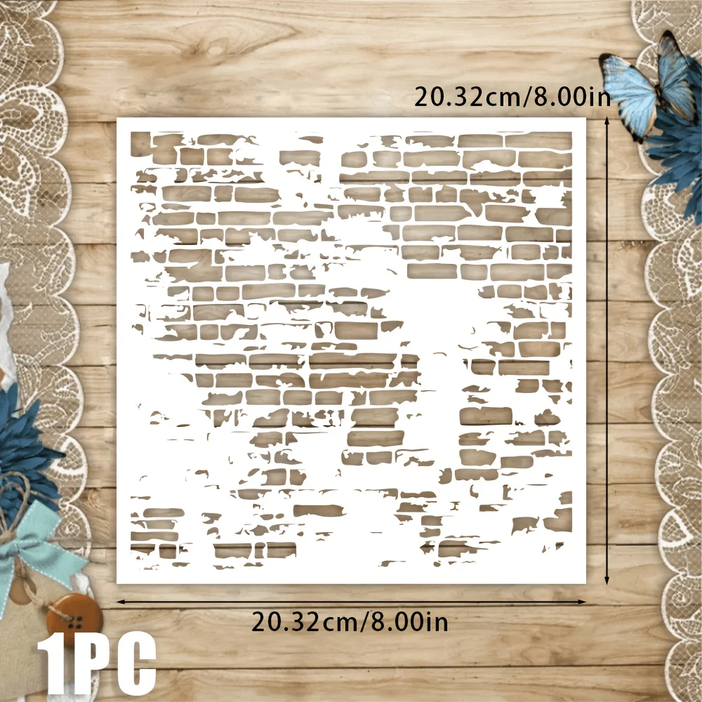 20 *20 cm  DIY  mandala mold for painting stencils stamped photo album embossed paper card on wood, fabric, wall