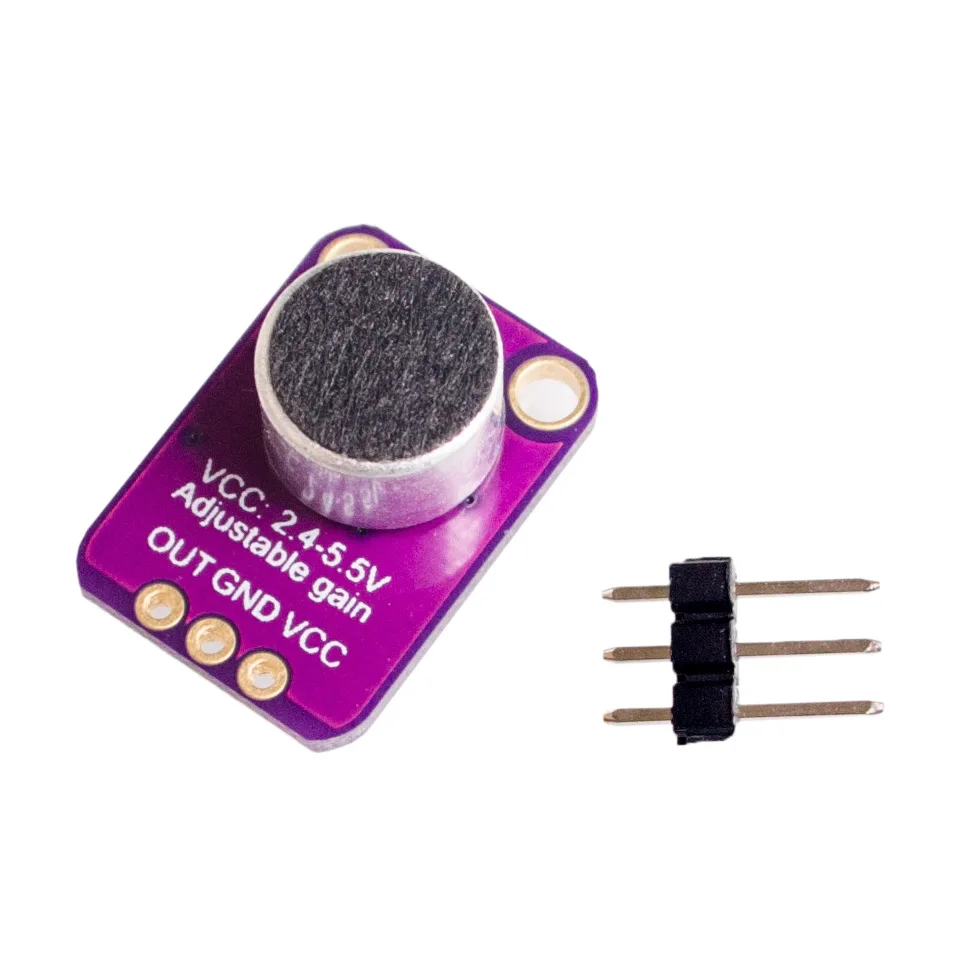 

10PCS GY-MAX4466 electret microphone amplifier MAX4466 adjusta ble