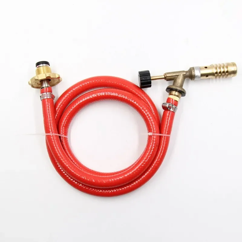 High Quality Gas Self Ignition Turbo Torch With Hose Solder Propane Welding For Plumbing Air Conditioning