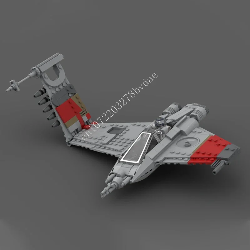 

382PCS MOC Custom Puzzles J-wing Plane Assembled Holiday Aircraft Creative Children Toys Christmas Birthday Toy Gift for Kid Age