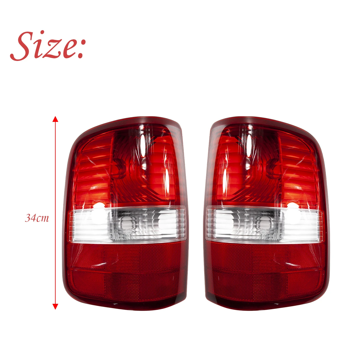 Car Tail Lights Rear Brake Sign Lamps Left or Right Side For Ford F-150 F150 2004 2005 2006 2007 2008 FO2801182 5L3Z-13404-CA