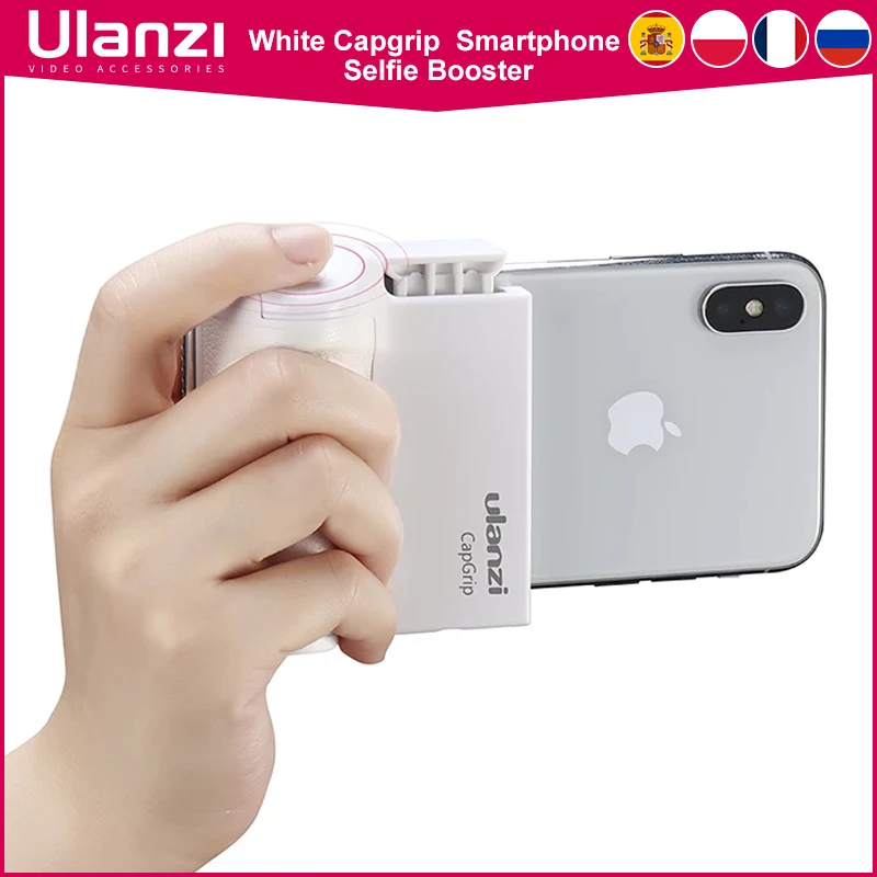 Smartphone Booster Pegangan Bluetooth Foto Stabilizer Pemegang dengan Shutter Release 1/4 Sekrup Telepon Berdiri