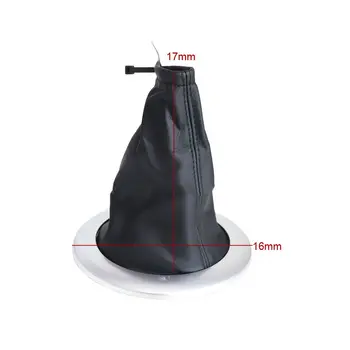 適用於雷諾梅甘娜2 MK2 II Sport Tourer II 2002-2009的PU皮革汽車換檔桿套,防塵自動換檔旋鈕護套 10 最佳銷售 梅甘娜2配件 - №9