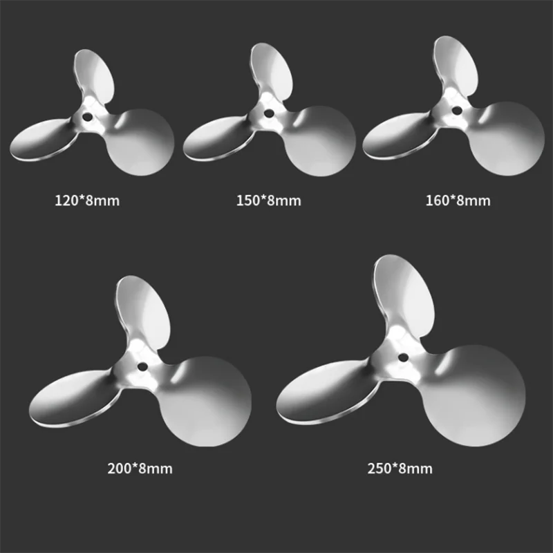 1pc Lab OD 40mm to 120mm304 Stainless steel three-leaf type Stirring Blade or 1pc length 200 to 500mm Stirring Dispersing Rod