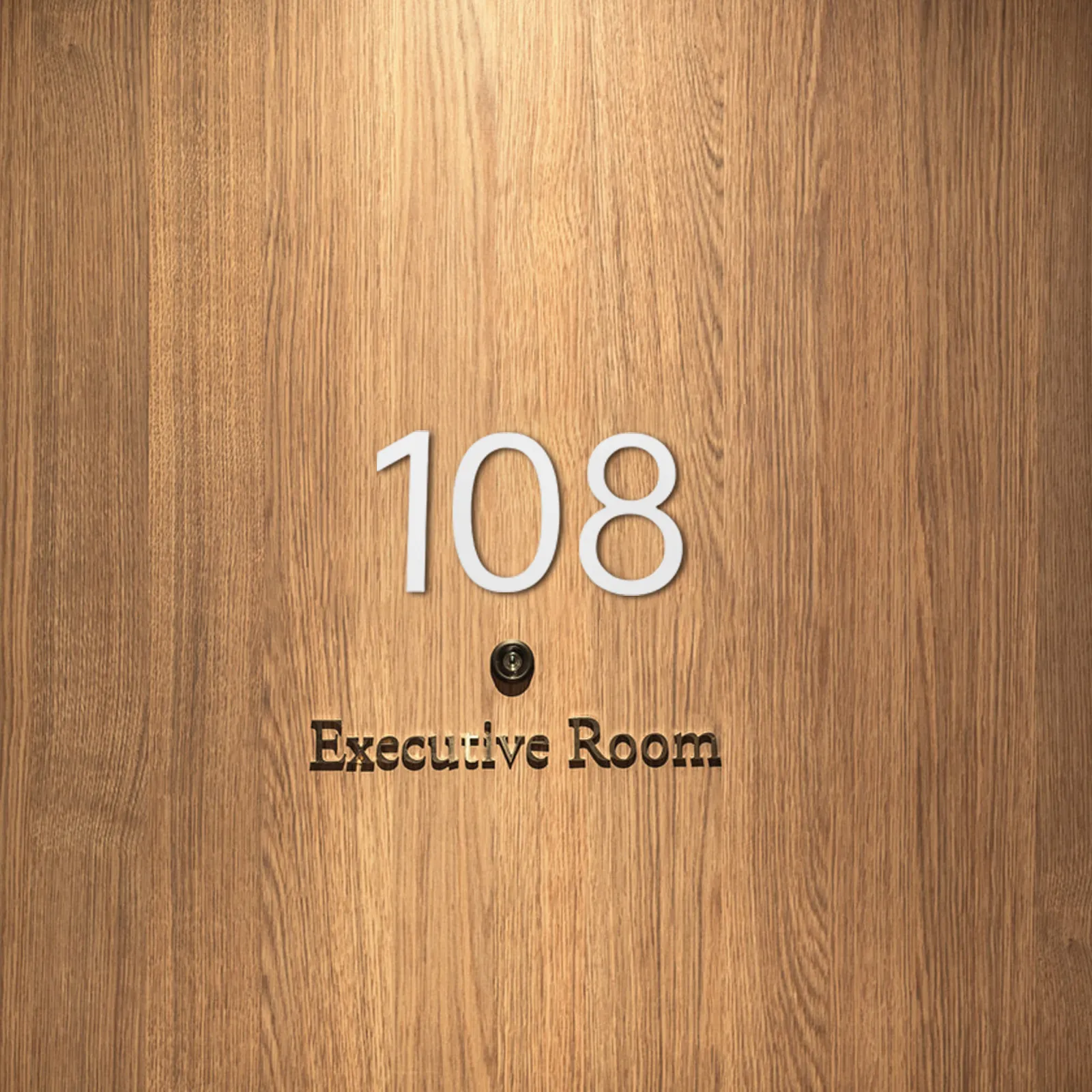 10Pcs Modern 3D Acrylic House Numbers Adhesive Door Signs for Office Home Mailbox Address Plaques Small House Numbers
