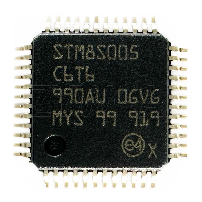 STM8S005C6T6TR LQFP-48 (7x7) STM8S005C6T6 2PCS STM8S005 Microcontrolador de chip único (MCU MPU SOC)