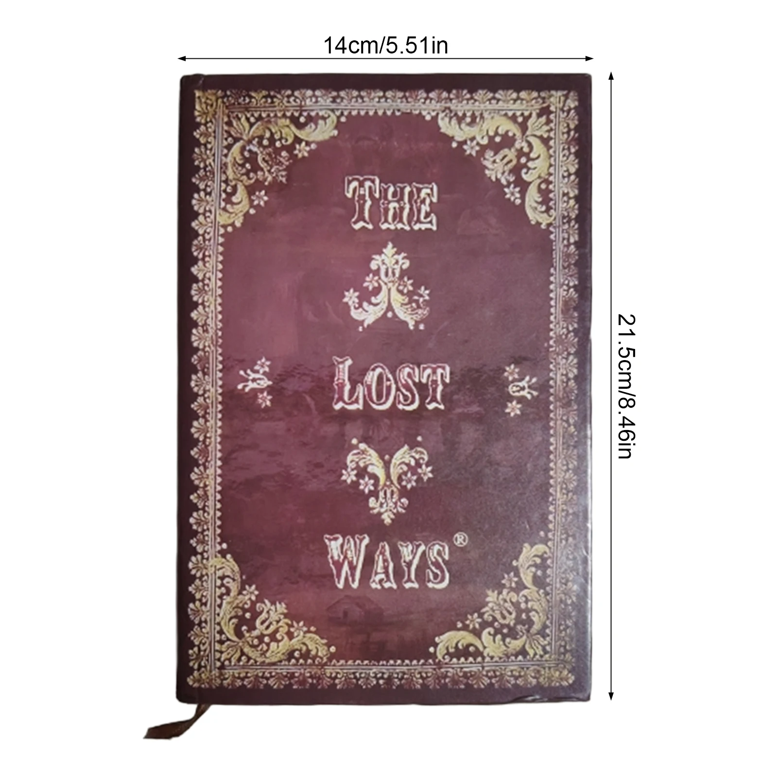 Тетрадь на тему инвенсора Lost Way с прочной обложкой из картона с покрытием и художественным дизайном для ведения журналов, заметок, подарков