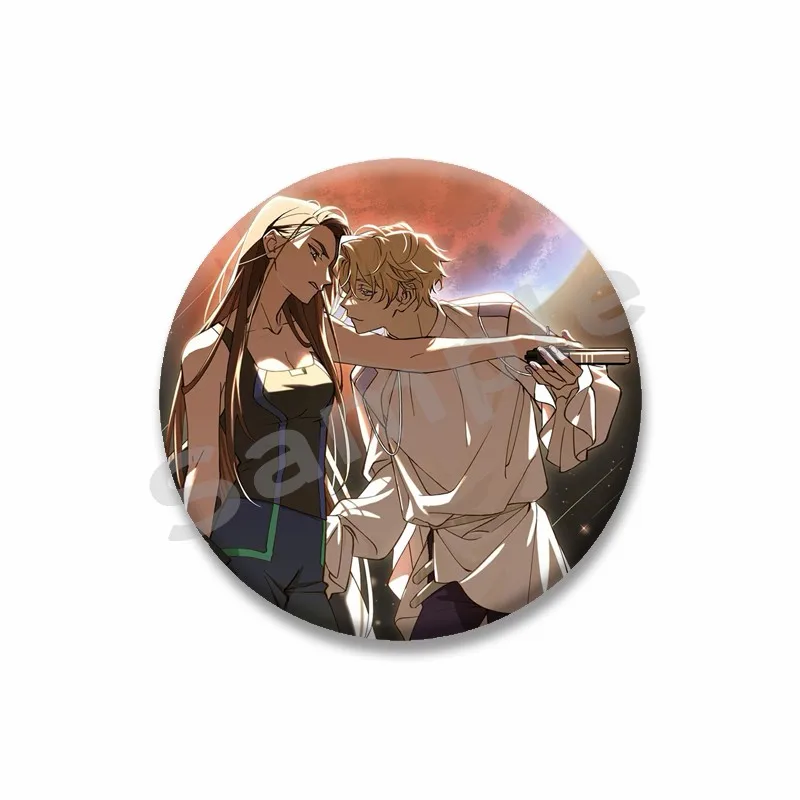 Anime Alien Stage Button Pins, Cartoon Character Gift