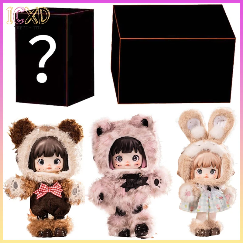 

Кукла-сюрприз Nommi с 5 подвижными суставами, плюшевая, со сменной одеждой, коллекционная, для декора рабочего стола, идеальный подарок на день рождения для девочек-подростков