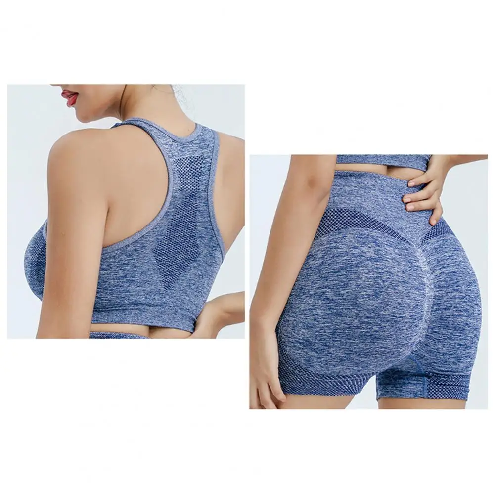 

New Women Summer Gym Two-Piece Set 2Pcs Training Vest Yoga Set Female Pants Suit Sport Outfit For Woman Sportwear Yoga Fitness