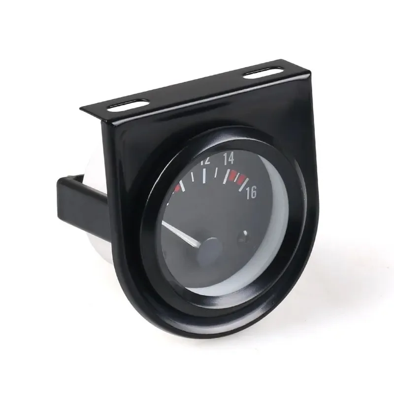 for Car Modification 12V General Voltmeter 52mm Vehicle Voltage Meter 8-16V