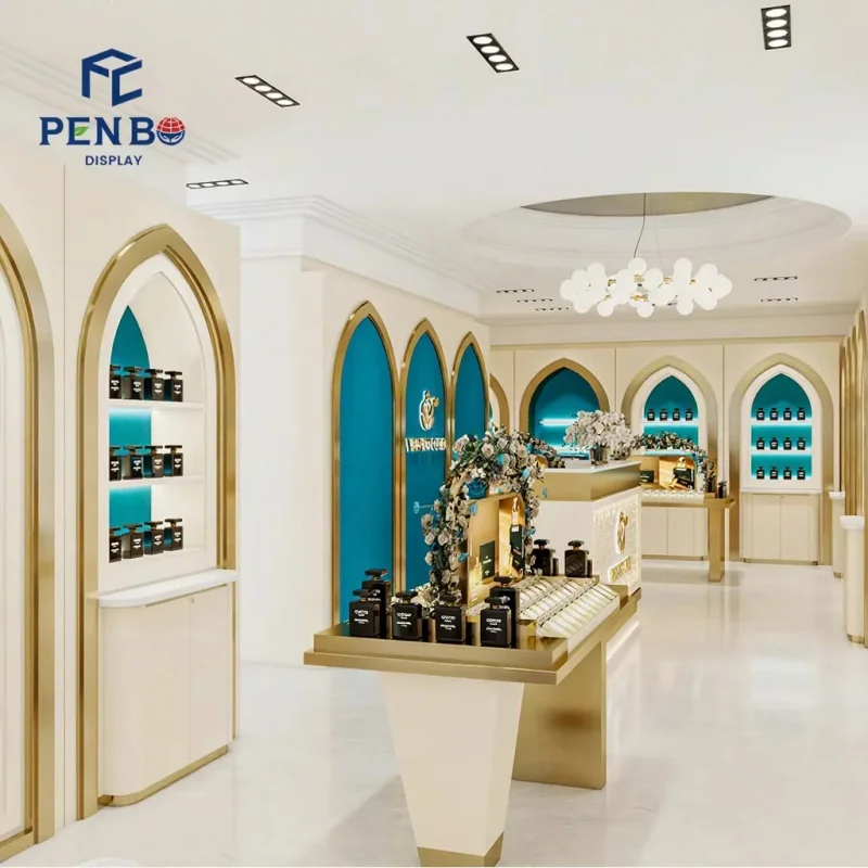 

custom.Custom Perfume Shop Design and Display Furniture Manufacturing Fragrance Retail Projects