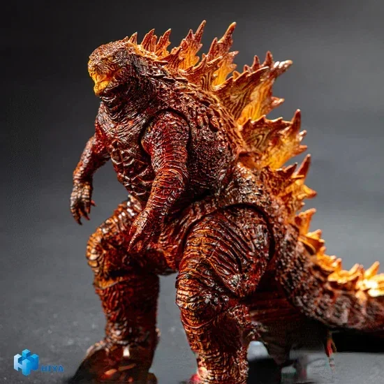 In Stock HIYA 18cm Action Figure Beautiful Basic Burning Godzilla Anime Gift