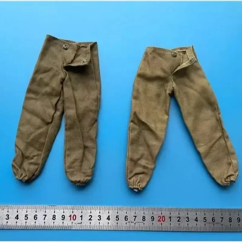 1/6 スケール第二次世界大戦軍事ズボン北アフリカ戦術戦闘パンツモデル 12 インチ男性兵士アクションフィギュアボディ人形