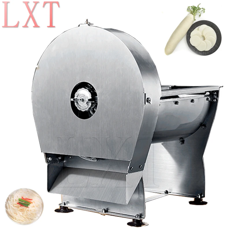 Electric Vegetable Cutter Stainless Steel Commercial Adjustable Automatic Fruit Shredder Slicer