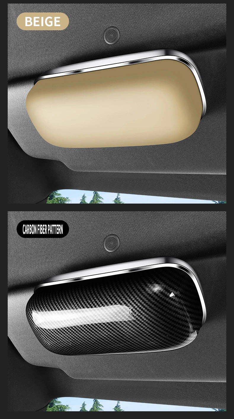 Auto-Brillenetui, Tragbarer Sonnenbrillenhalter fürs Auto, Innenraum-Brillenhalter, Sonnenschutzpanel – Detail 17