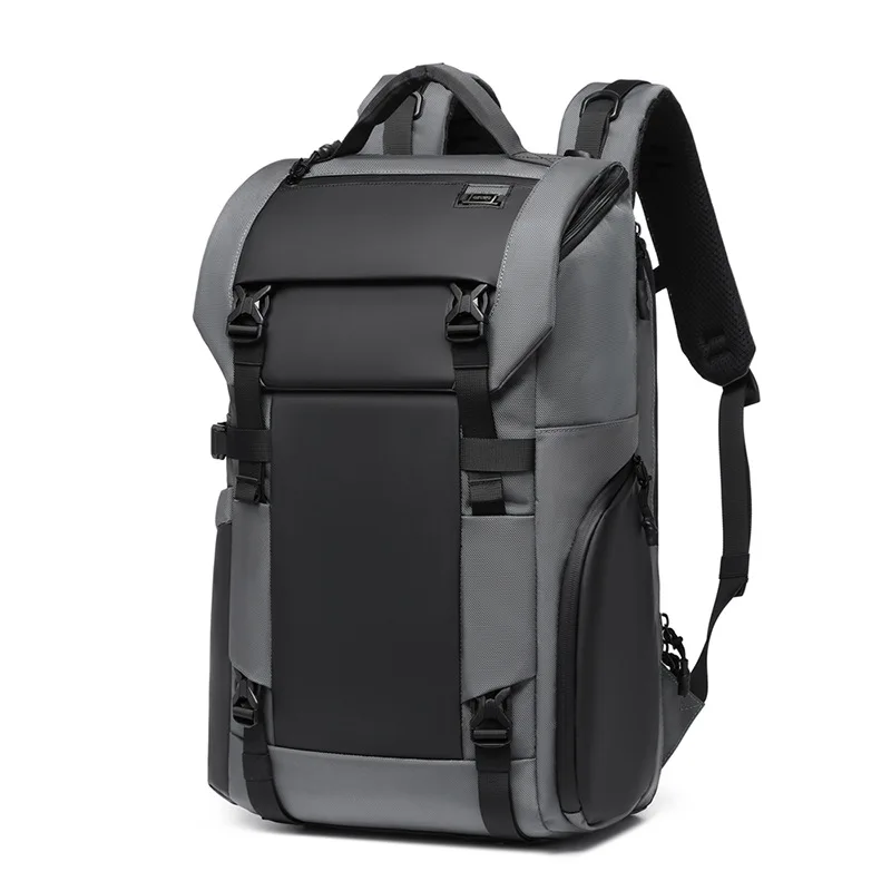 OZUKO 다기능 배낭 가방 탈착식 작은 어깨 가방과 15.6 인치 노트북을위한 패션 학교 대학 가방