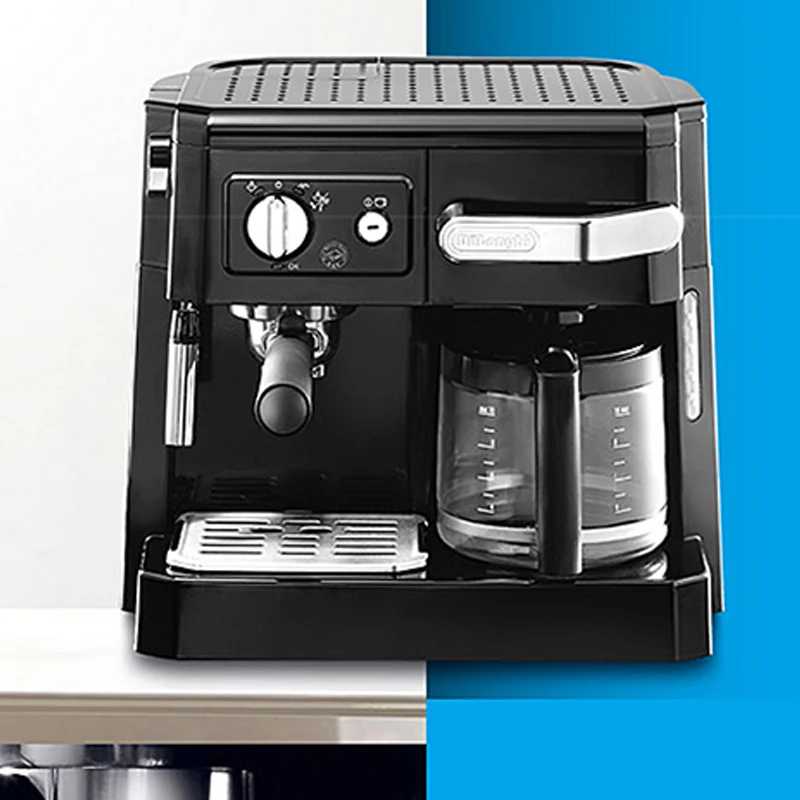 Máquina de café do agregado familiar uma peça bomba filtro gotejamento italiano americano pote de café a vapor