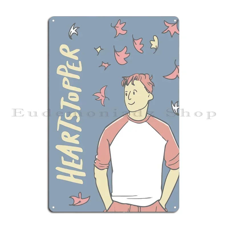 Heartstopper Nick Metal Plaque Poster Funny Custom Wall Cave Decoration Kitchen Tin Sign Poster