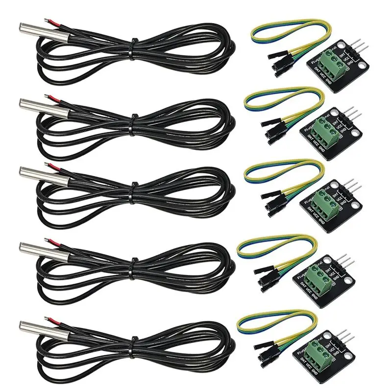 sensor-de-temperatura-a-prova-d'Agua-em-aco-inoxidavel-ds18b20-kit-de-modulo-com-5-pecas-de-1-metro-para-raspberry-pi-at30