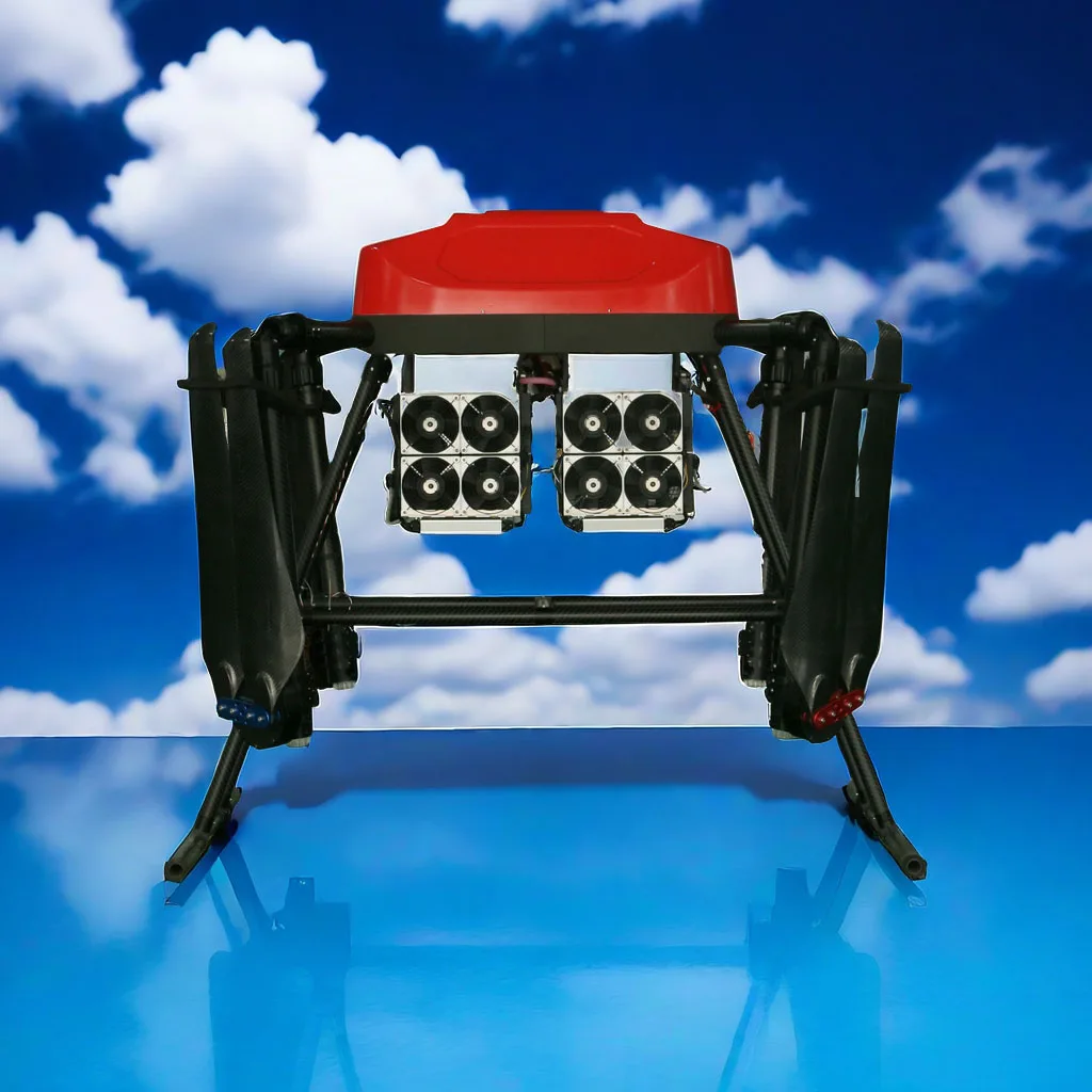 High-quality Agricultural Plant protection Four-axis Four-slurry Fumigation Agricultural Sprayer 5