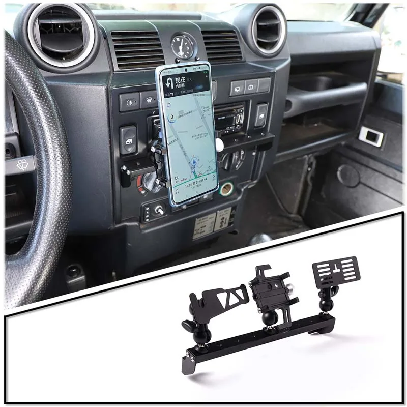 Für Land Rover Defender 90 110 2004-2018 Auto-Handyhalterung Multifunktionshalter Navigationshalterung Autozubehör