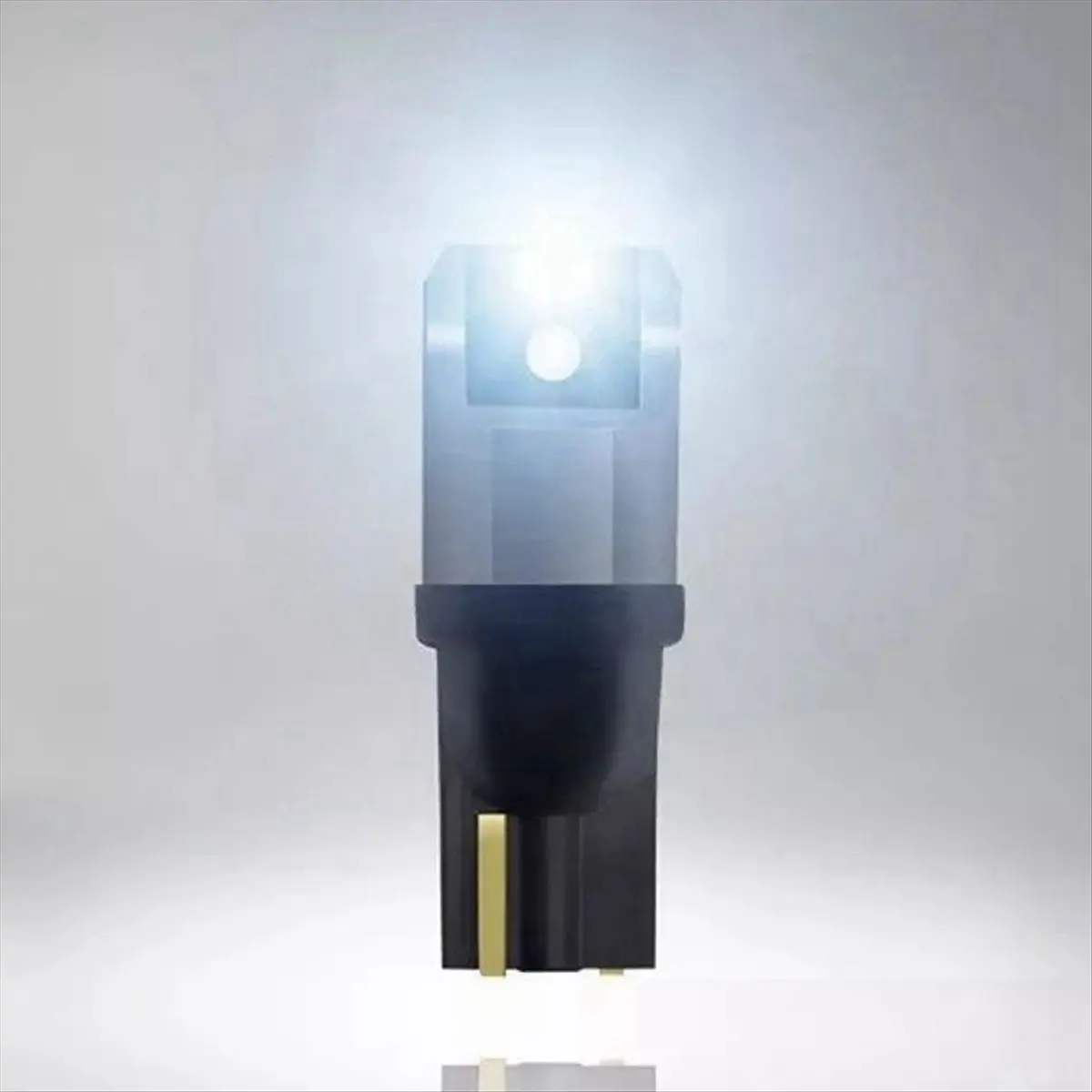 

New in-1Pair Crooked Amber Turn Signal Bulb LED T10 Car Interior Light Bulbs 12V 2.5W 9456Y