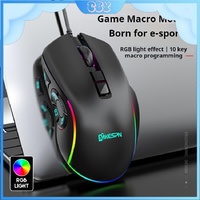 New X9 Cable Game Mouse Rgb Macro Definition Desktop Laptop Special Accessories Home Entertainment Business Office General