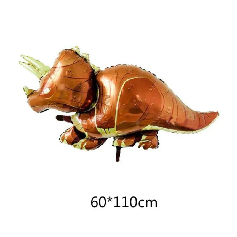 1 Buah Balon Foil Dinosaurus Raksasa Balon Hewan Anak Laki-laki Dekorasi Pesta Ulang Tahun Dinosaurus Anak-anak Balon Helium Anak S
