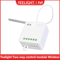 Yeelight Smart Dual Control Module Wireless Relay Controller WiFi Connection 2 Channels Smart Home is suitable For Mi Home APP