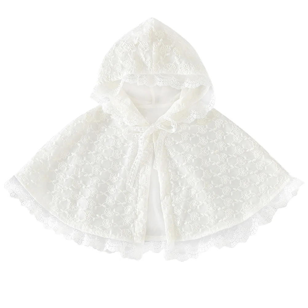 

Girls Fashion Cloak Lace Costume Cape Breathable for Cosplay Performance Dress-up
