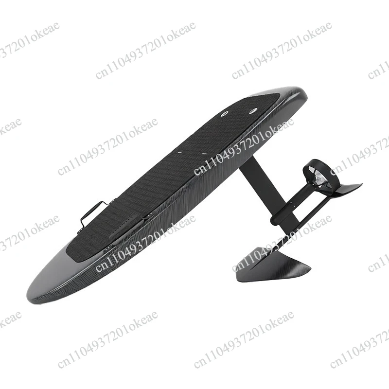 Carbon fiber electric surfboard, floating water ski, power hydrofoil board