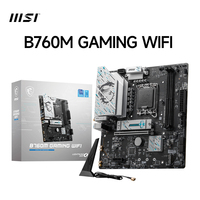 MSI 128GB LGA1700 B760M GAMING WIFI Diy Gaming Computer Motherboard intel 12th/13th Gen Ready, Dual PCle 4.0 M.2, ARGB Sync