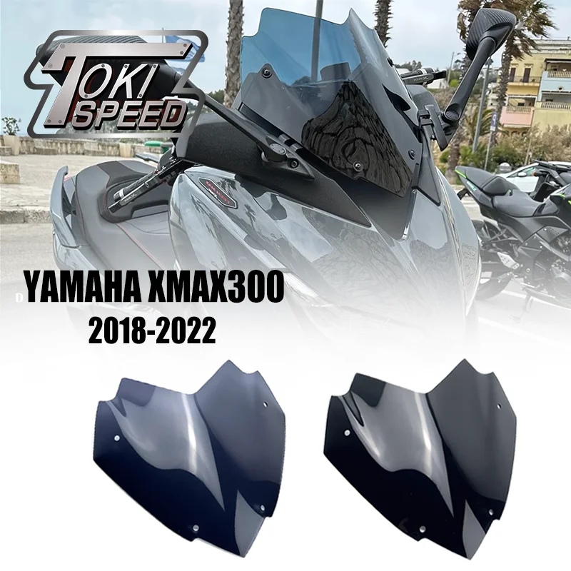 For YAMAHA XMAX300 Xmax250 XMAX 250 X-MAX300 XMAX300 2018 2019 2020 2021 2022 Motorcycle Sport Windshield WindScreen Visor Viser