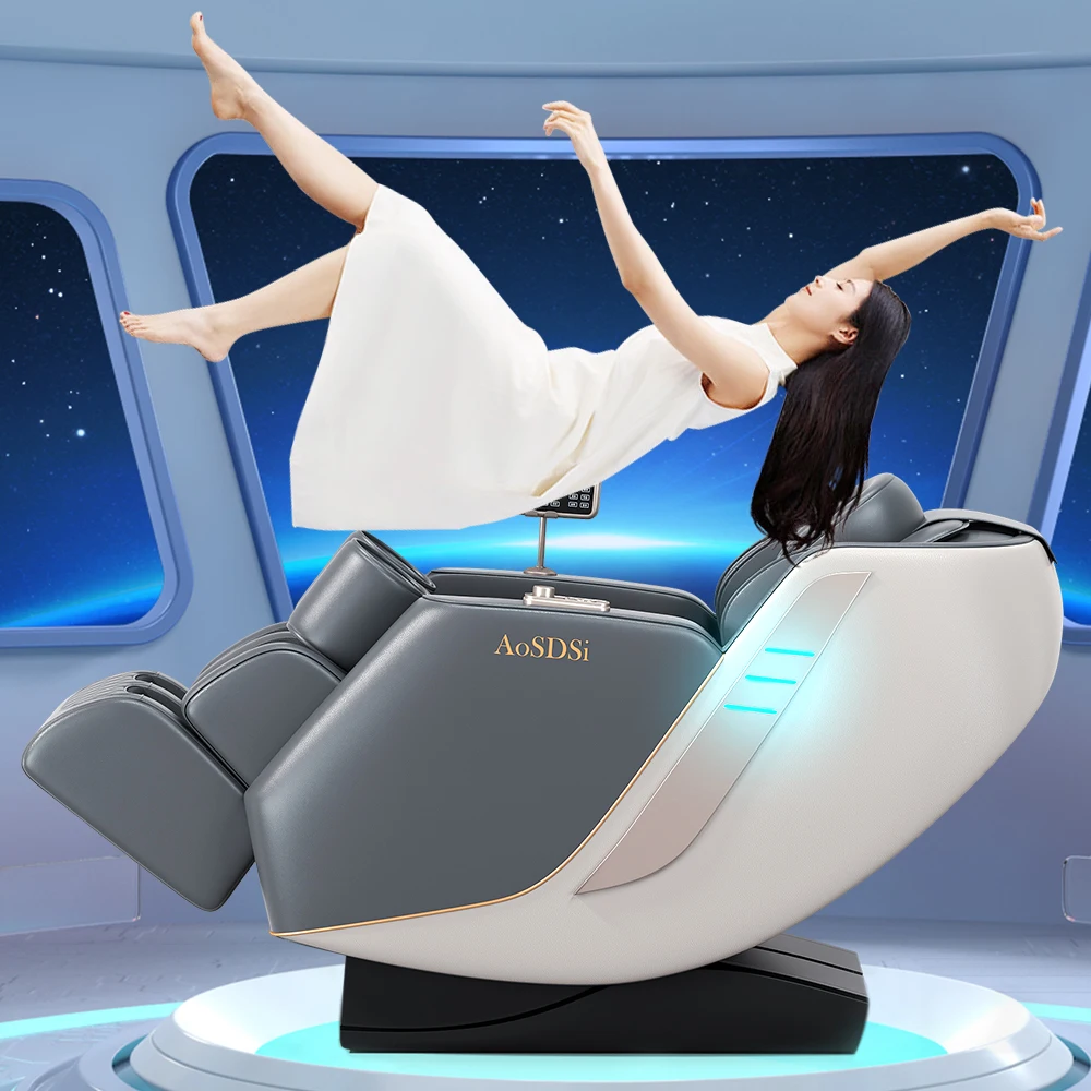 2024 Luxury Electric Massage Chair Full Body 4d Zero Gravity Bluetooth Music Body care chair Heating Massage Chair