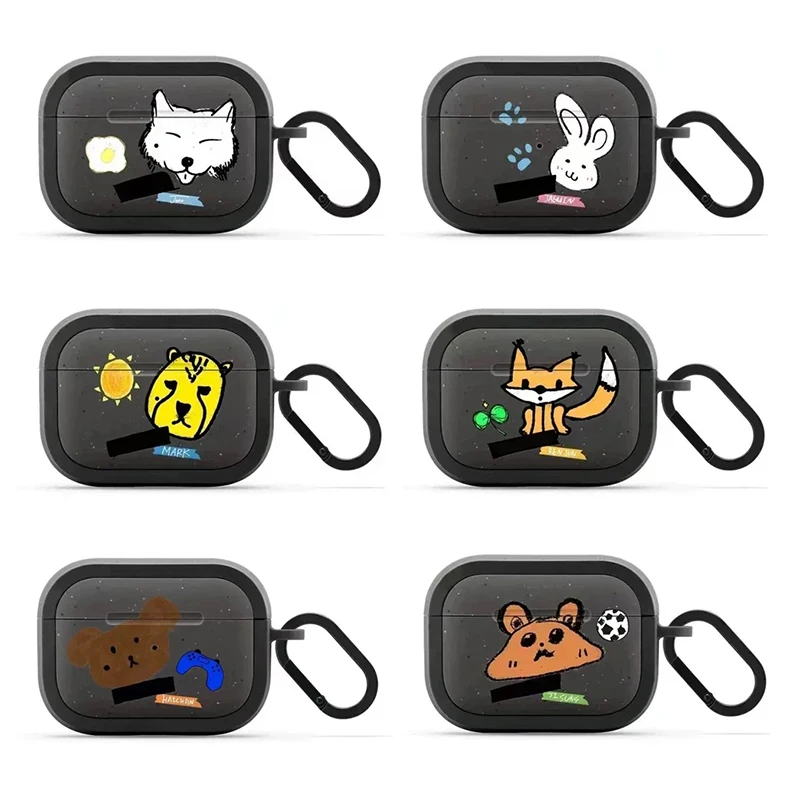 Kpop Dream Graffiti Frosted Case for AirPods Pro2 Airpod Pro 3 Bluetooth Earbuds Charging Box Protective Earphone Case Cover