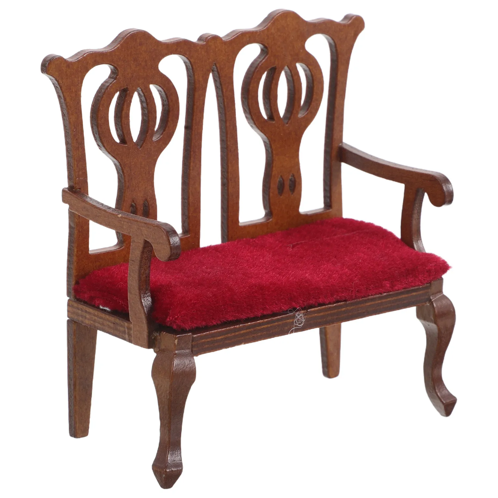

Miniature European Vintage Chair 1:12 Scale Small Furniture for Dollhouse Living Room Miniature Decorative Tiny Chair