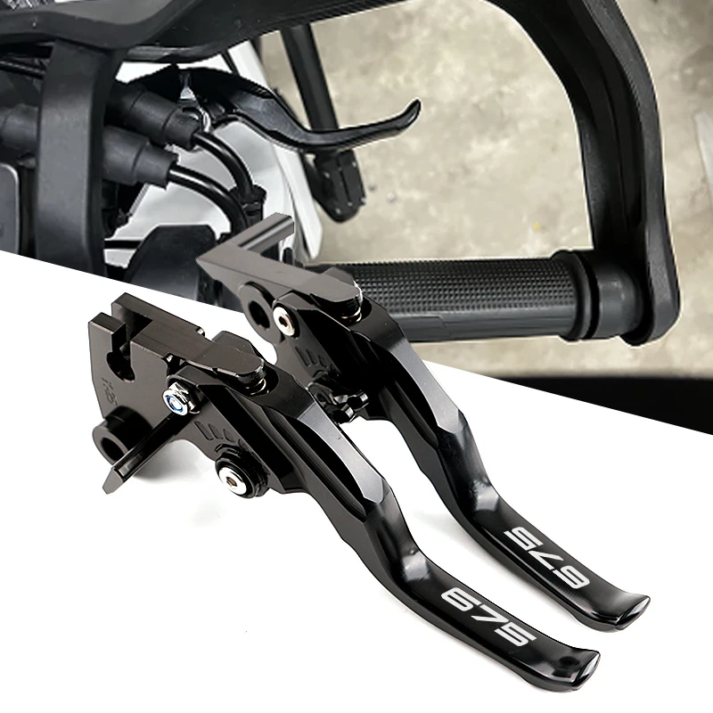 

For CFMOTO 675 SS SR NK 675NK 675SR 675SRR 675SR-R 2022-2026+ Brake Clutch Lever Motorcycle CNC Adjustable Brake Clutch Levers