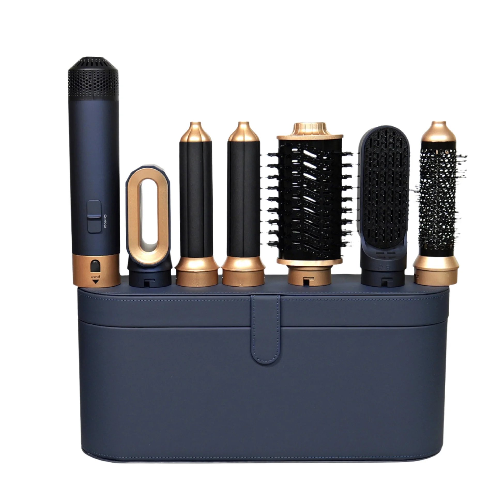 Professional 7 1 Hot Air Brush Hair Styler New Trend New Trend 7 1 Hair Dryer Straightener Curler Electric Household Hair