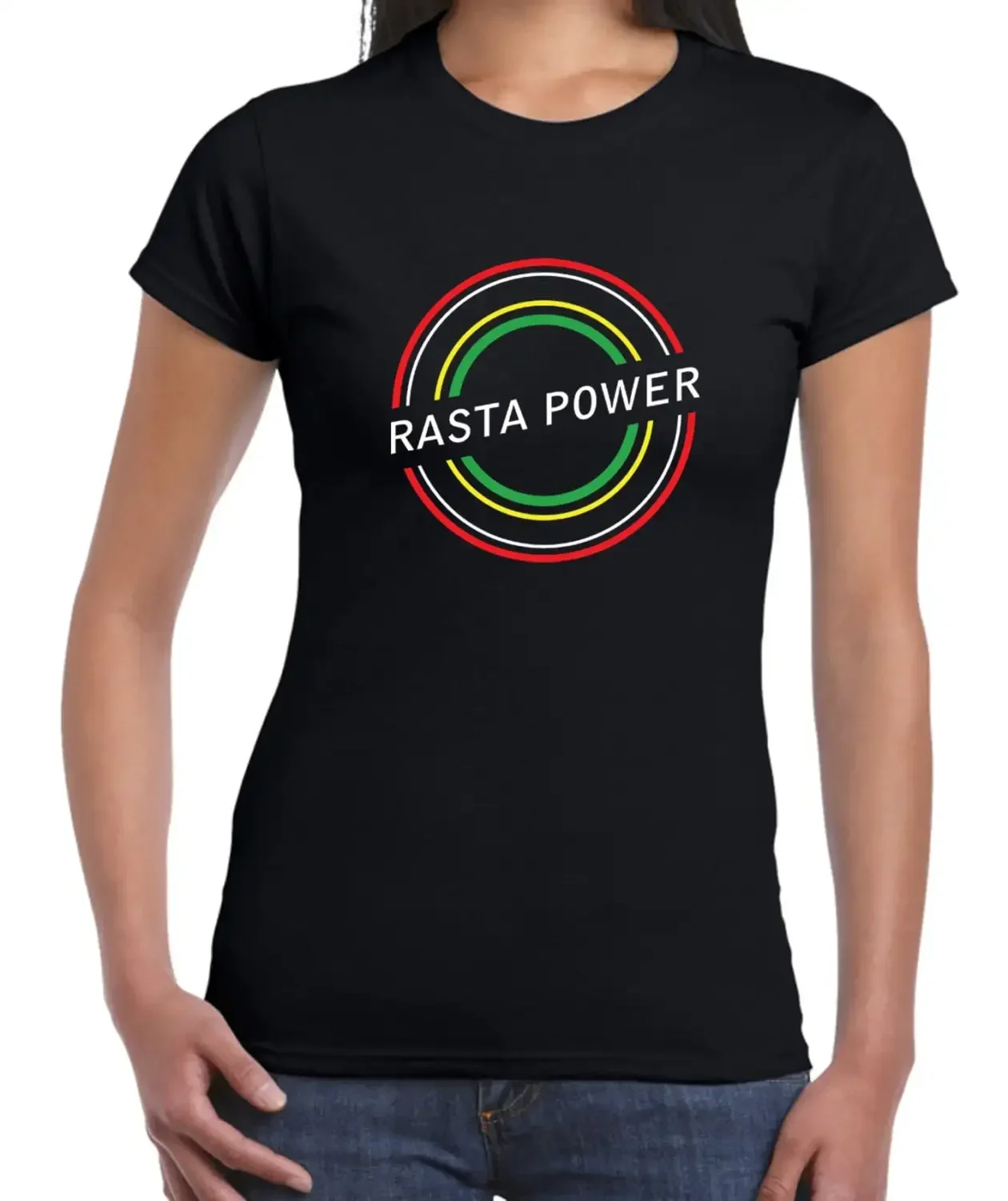 Rasta Power Reggae Women's T Shirt