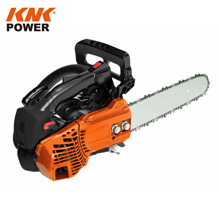 Mini sega a catena manuale a benzina da 8 pollici 25,4CC Tagliatrice per legno da 10 pollici Grado industriale molto leggero